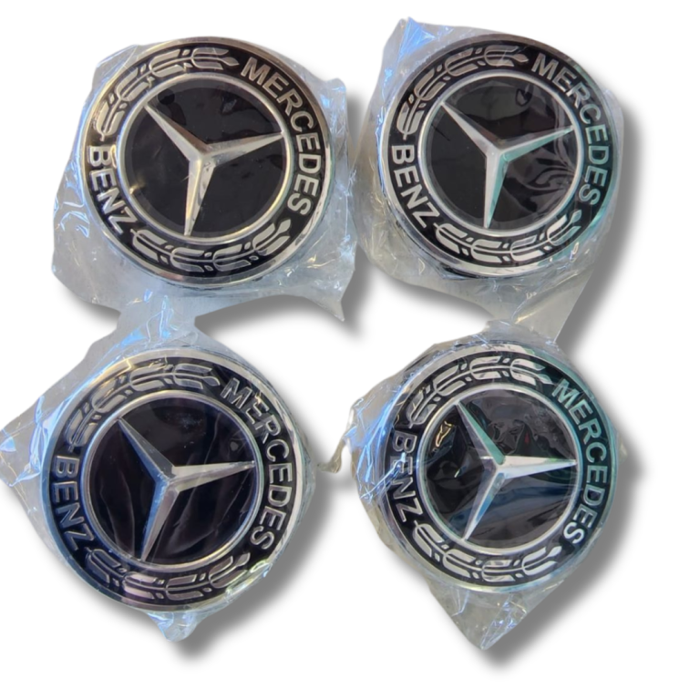1 MERCEDES 75mm CENTER CAP A1714000025 _ FULL SET OF 4